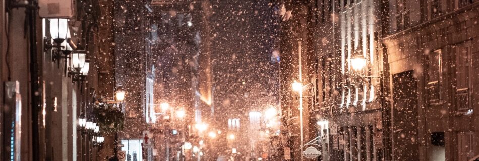 Snowy street