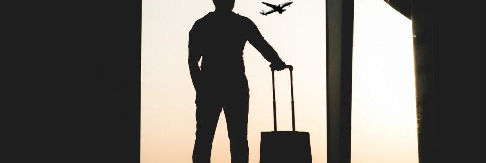 Passenger waiting at airport